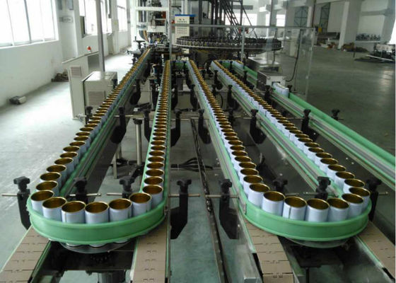 Porcellana Linea di produzione del barattolo di latta di tre pezzi completamente/latte automatiche dei semi 200-1000 all'ora fornitore
